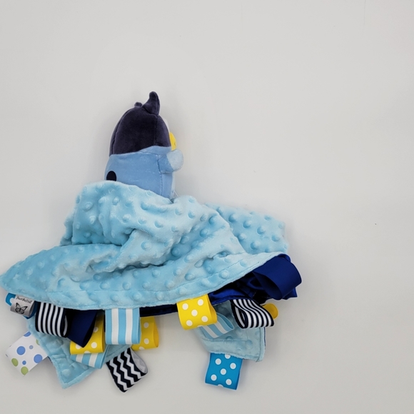 Lovey Bluey Plush Security Blanket, double minky 21 x 21. - Picture 12 of 14